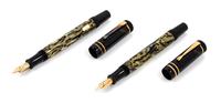 A Pair of Montblanc Oscar Wilde Limited Edition Fountain Pens