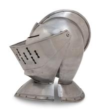 A Group of Four Pressed Metal Armor Helmets