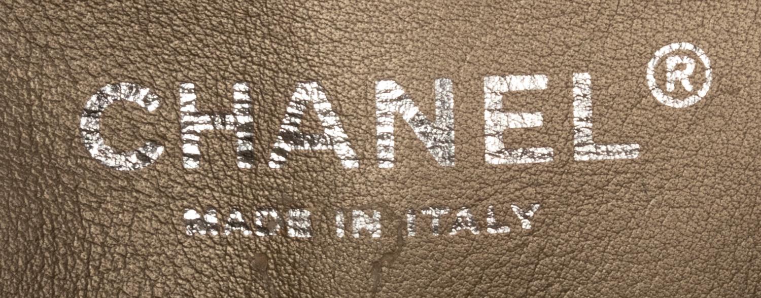 Chanel Metallic Python Shoulder Tote, 2012