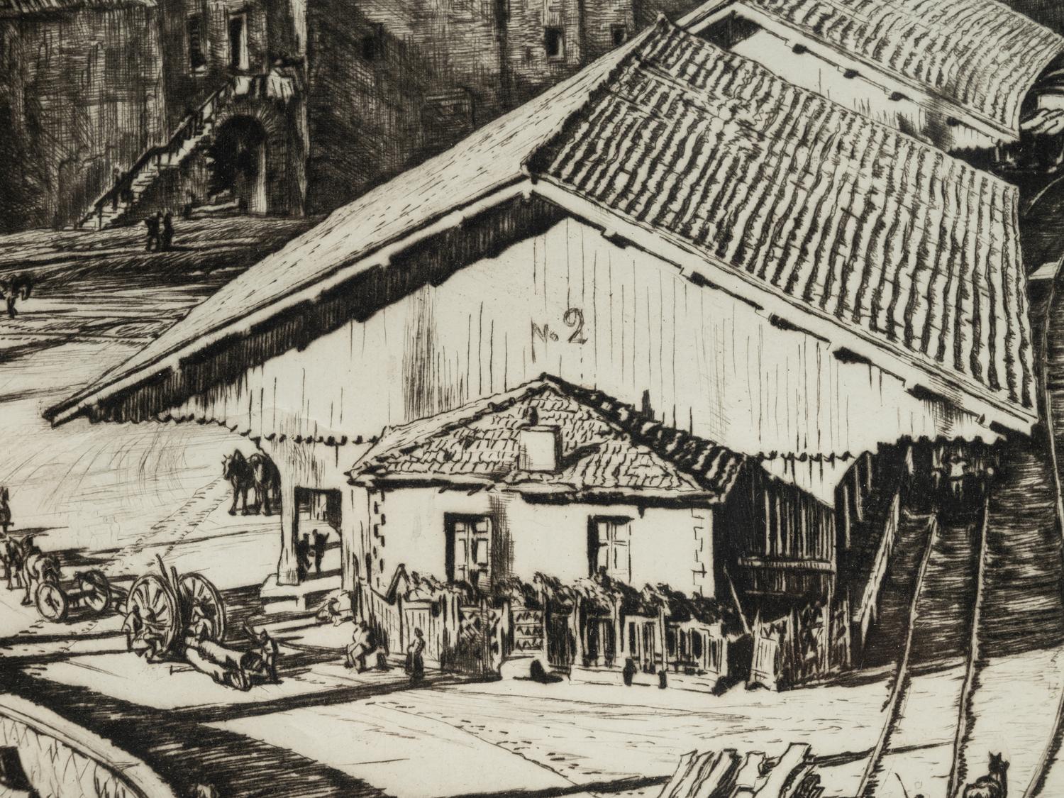 Railway Sheds, Marseilles