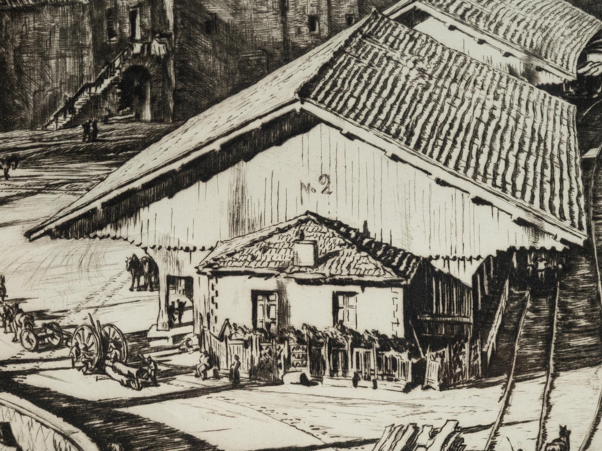 Railway Sheds, Marseilles