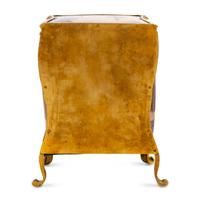 A French Gilt Bronze and Enamel Table Cabinet