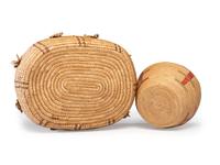 Alaskan Native Lidded Baskets