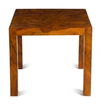 An Italian Olivewood Side Table