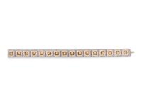 Bicolor Gold and Diamond Bracelet