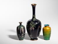 Three Japanese Cloisonné Vases