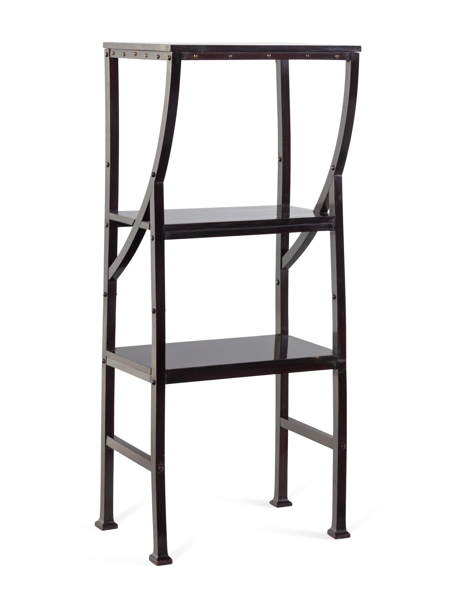 Etagere and Mirror