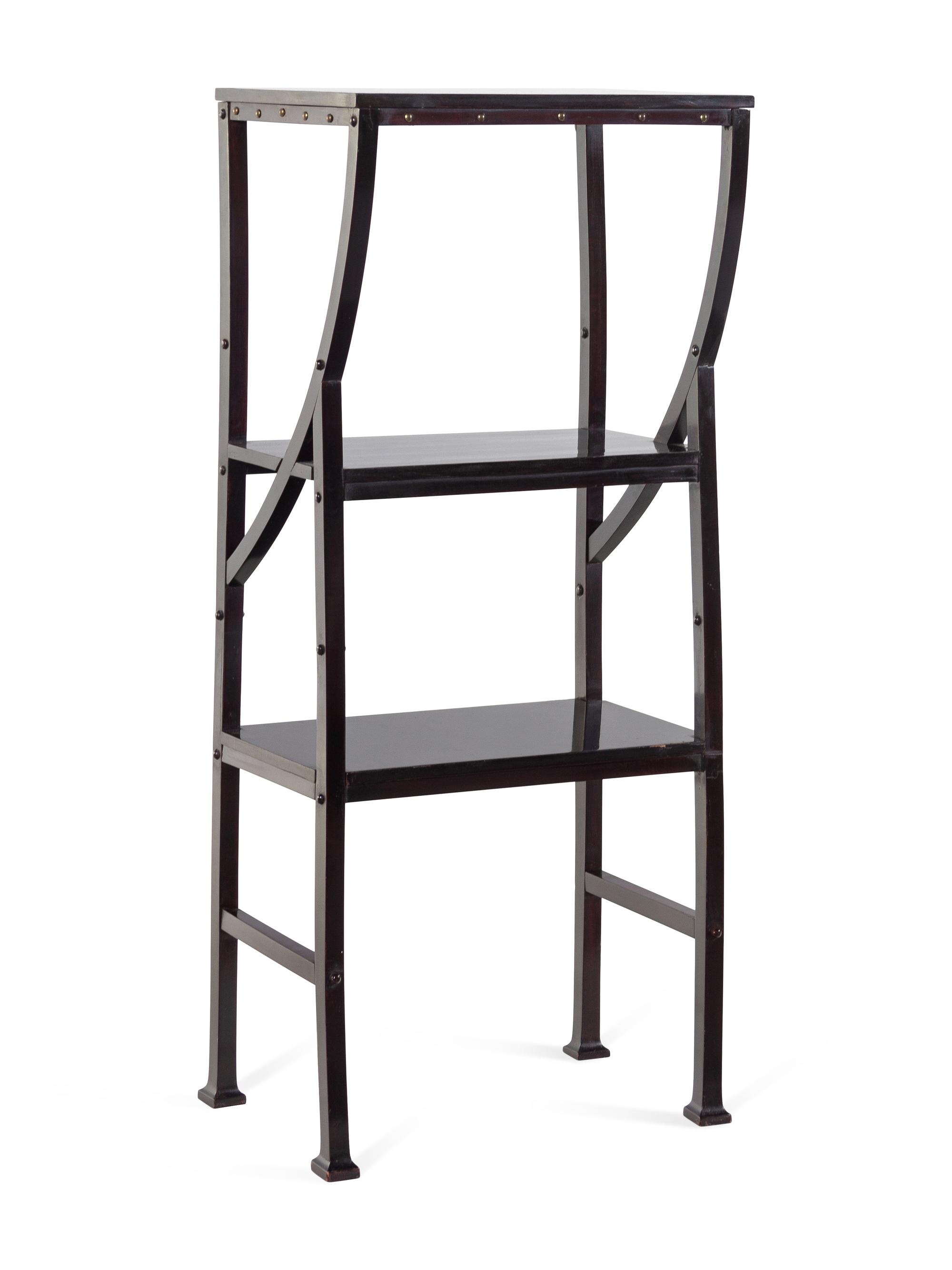 Etagere and Mirror