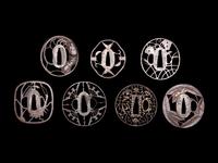 Seven Iron Tsuba