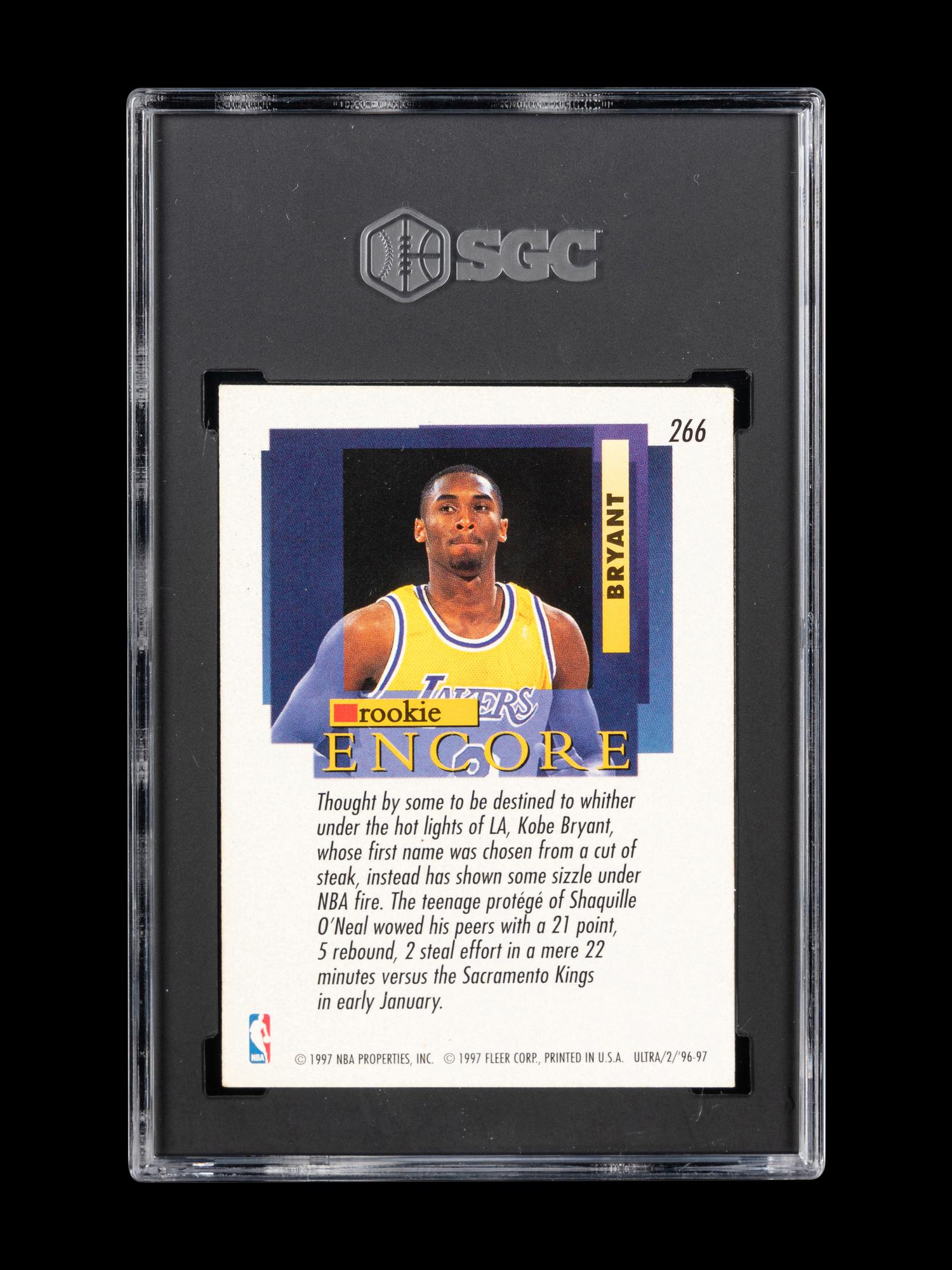 A Group of 12 Graded 1996-97 Kobe Bryant Rookie Basketball Cards,