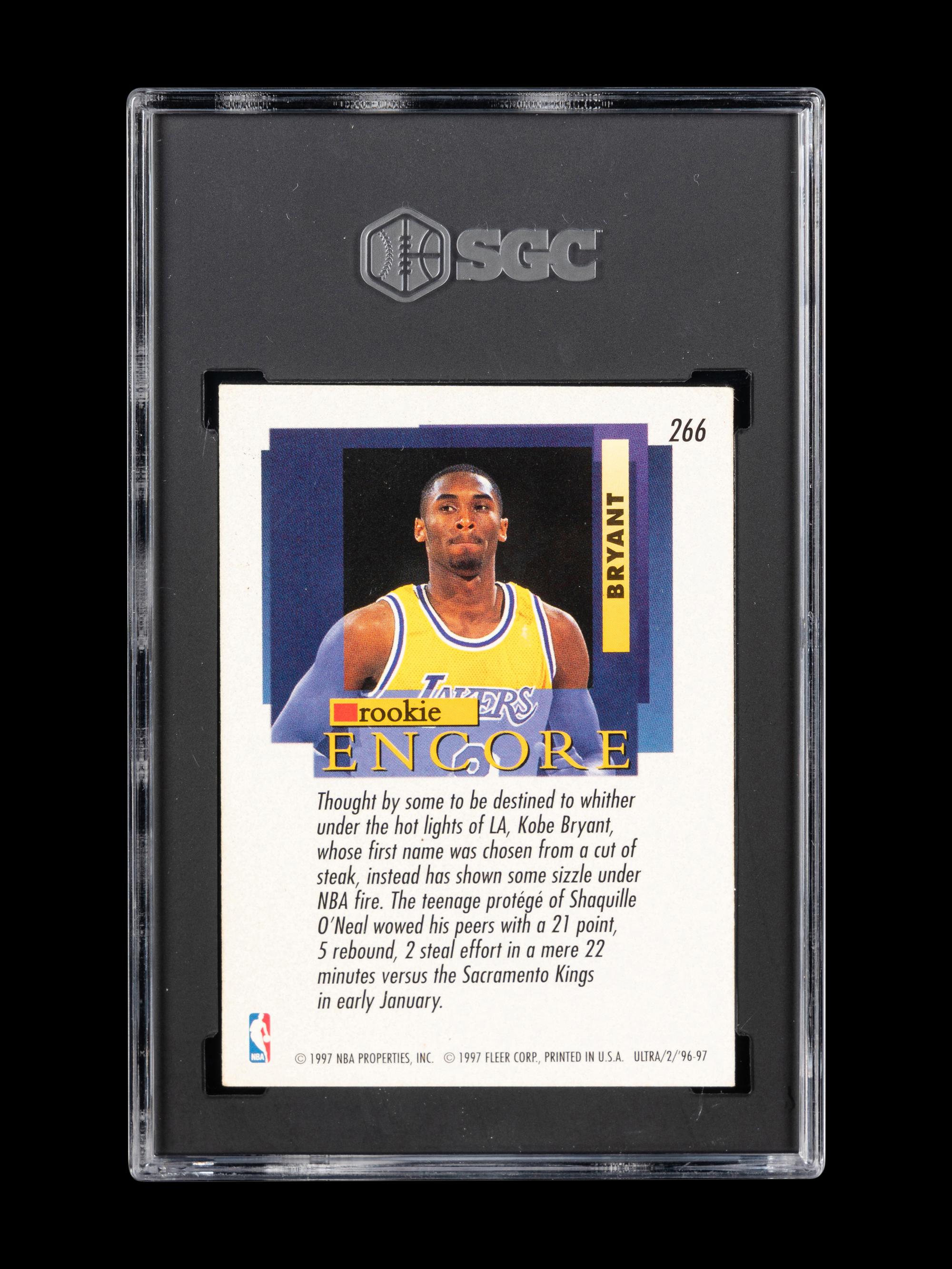 A Group of 12 Graded 1996-97 Kobe Bryant Rookie Basketball Cards,