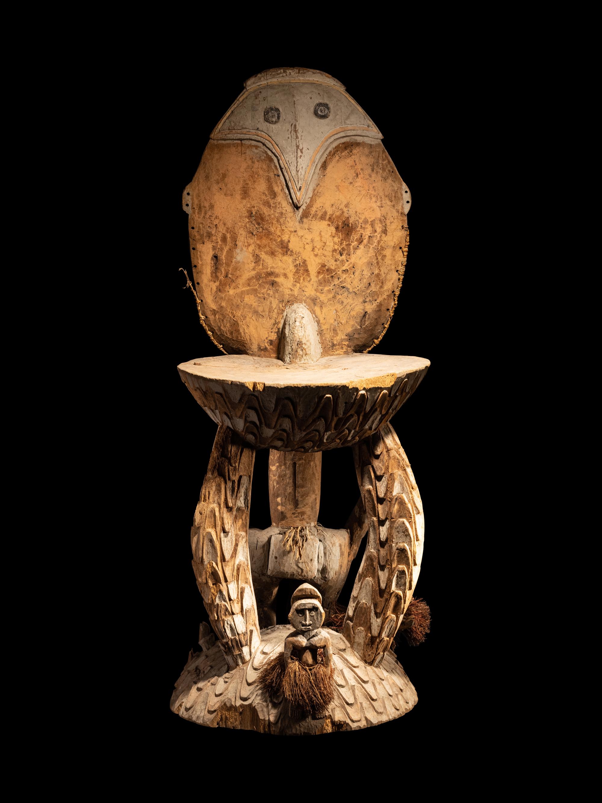 An Iatmul Wood Orator's Table