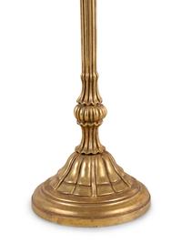 A Pair of Ebanista Emelio Giltwood Floor Lamps