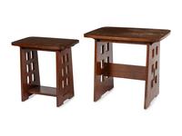 Two Voorhees Craftsman Side Tables