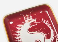 A Susie Cooper "Lion & Unicorn" Bone China Tray, UK, circa 1951