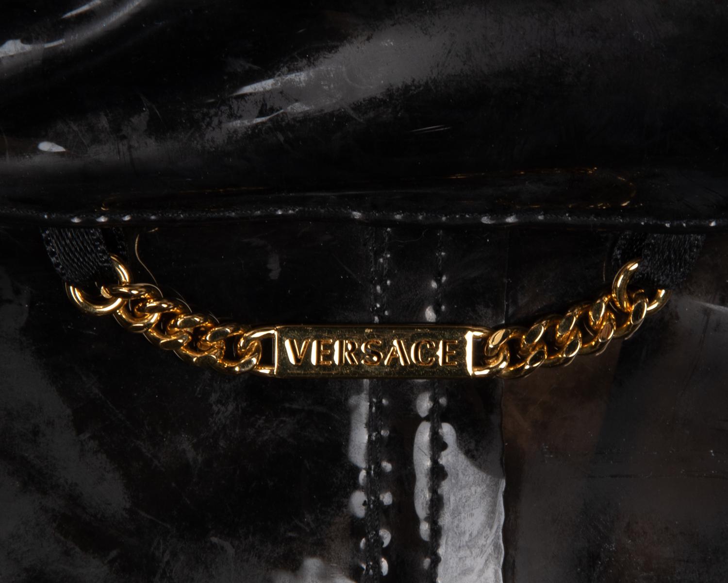 Versace Rain Slicker Jacket, 1990-2000s