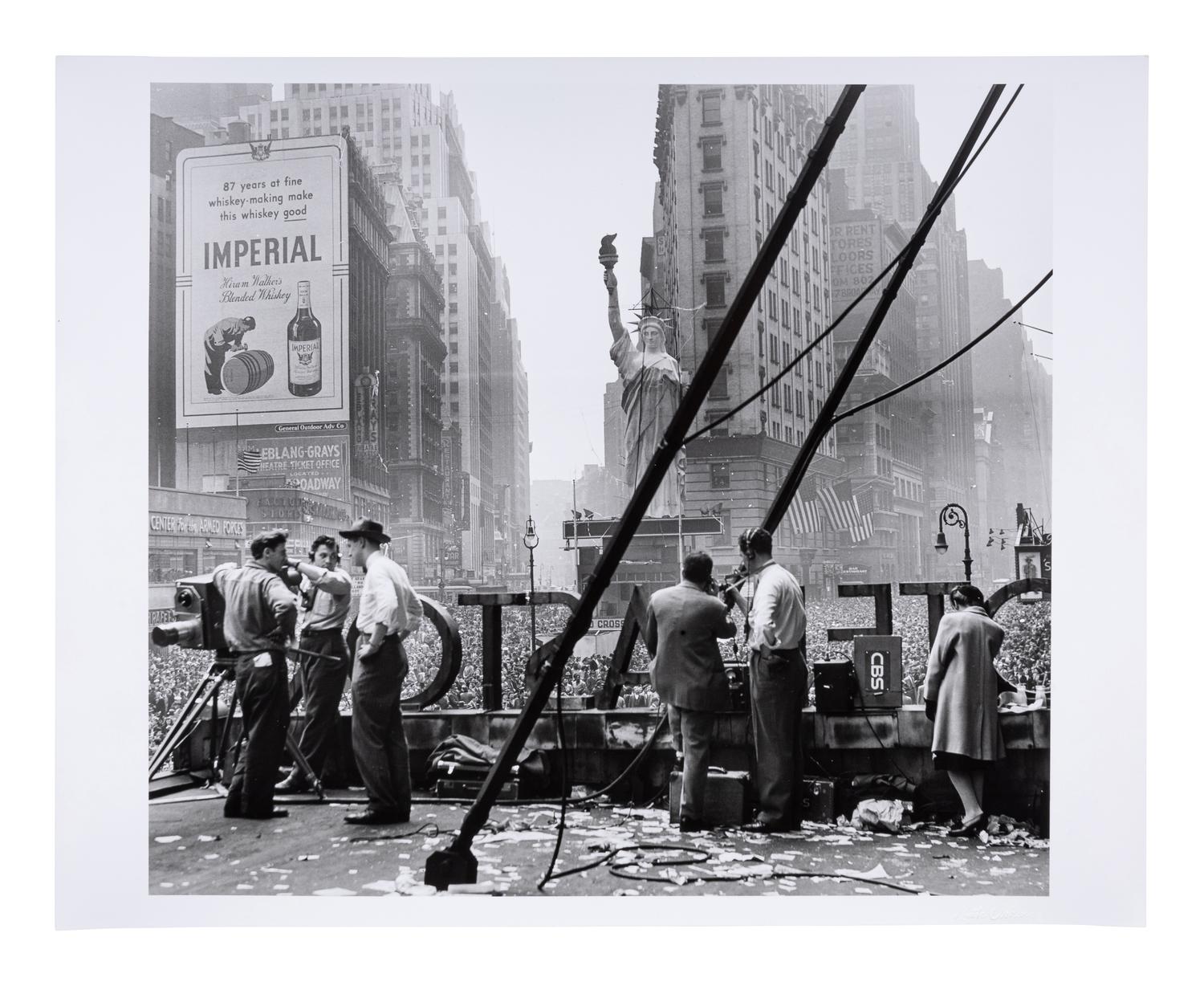 Ruth Orkin (1921-1985) VE Day, Times Square, NYC, 1945