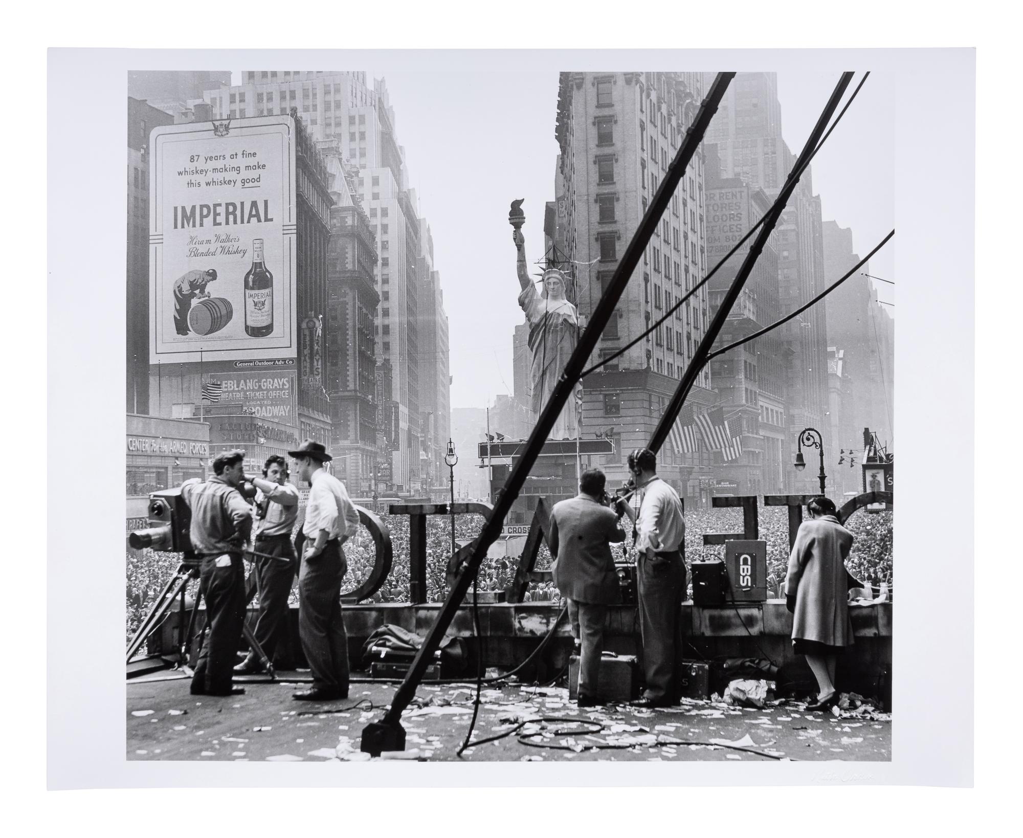 Ruth Orkin (1921-1985) VE Day, Times Square, NYC, 1945