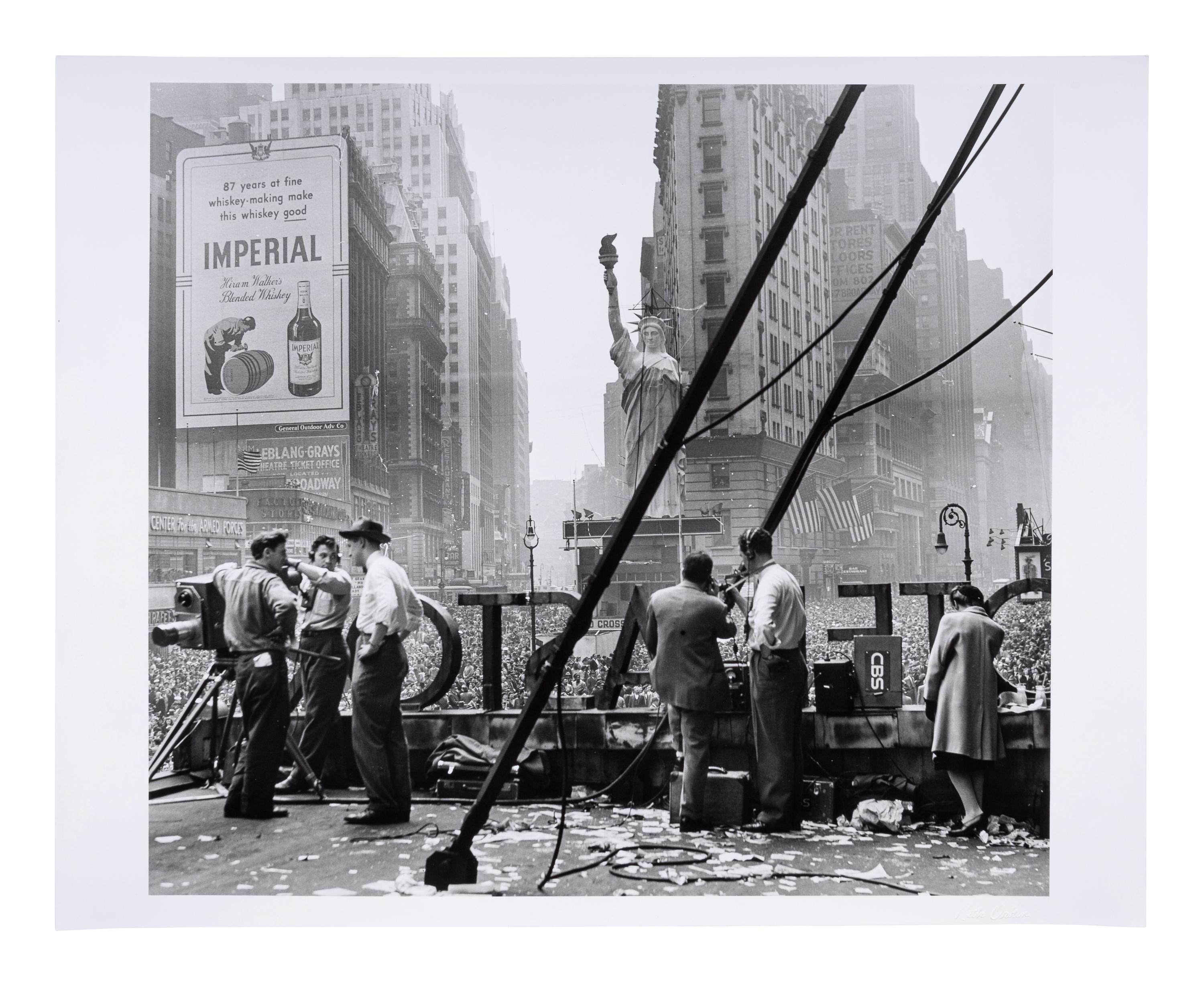 Ruth Orkin (1921-1985) VE Day, Times Square, NYC, 1945