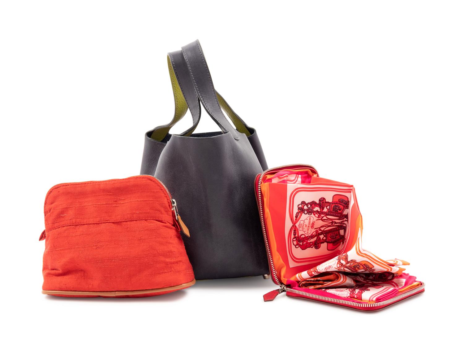 Three Hermès Bags, 1990-2000s