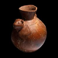 A Chimu Animal Effigy Vessel