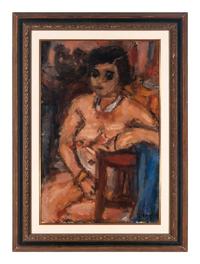 Nu assis , c. 1926