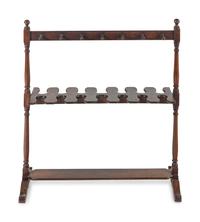 An English Walnut Boot Rack