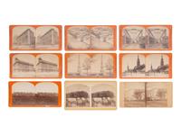 [CIVIL WAR]. A group of 35 stereoviews featuring sites and scenes around Richmond, VA and Atlanta, GA.