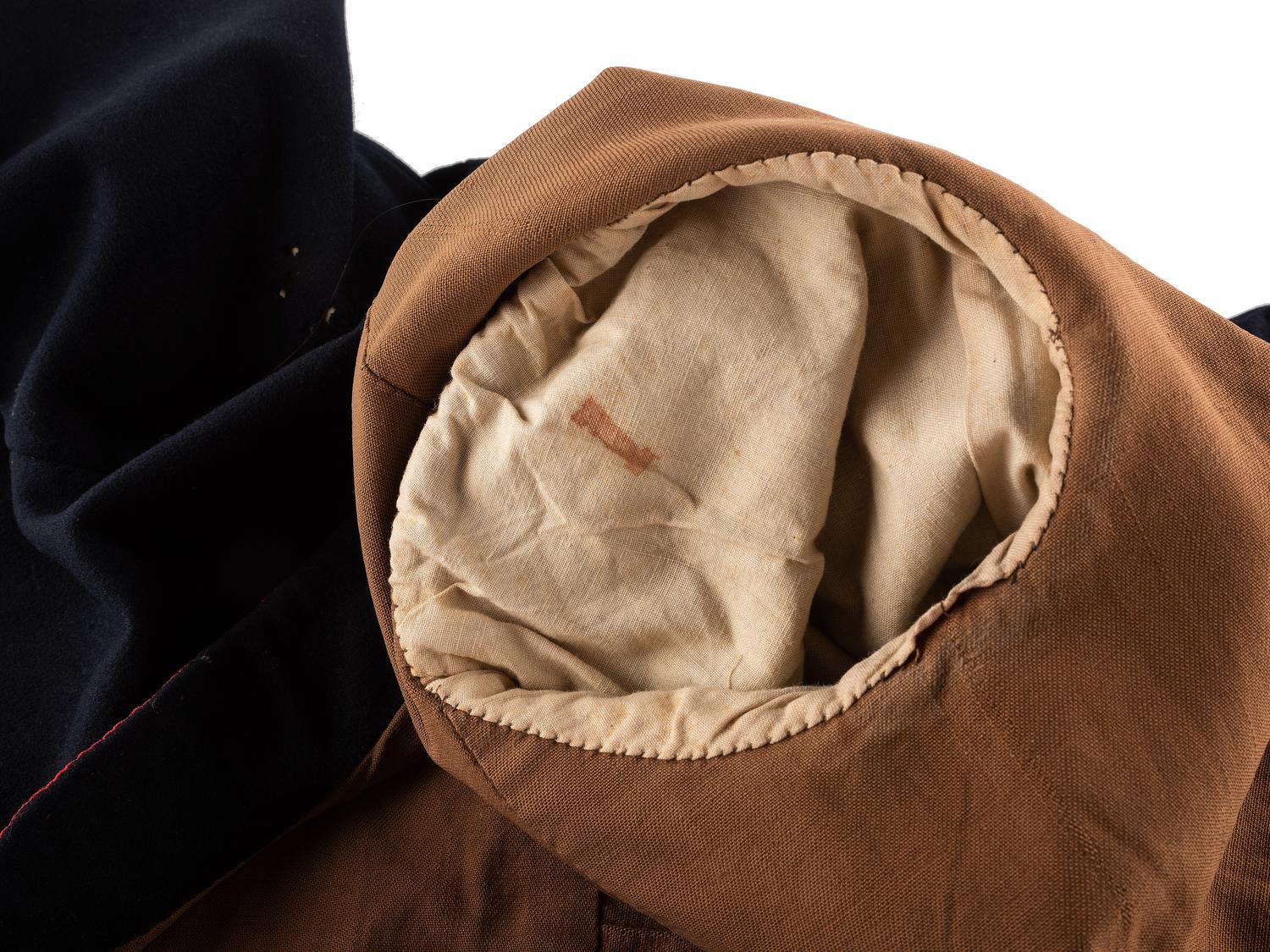 [CIVIL WAR]. Jacket and kepi of the 72nd Pennsylvania Infantry, "Baxter's Zouaves," part of the Philadelphia Brigade.