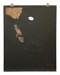 A Flemish Tortoise Shell-Framed Hanging Vitrine