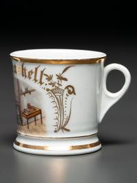 A Chef's Porcelain Occupational Shaving Mug