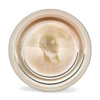 A Group of Twelve Franklin Mint 24K Gold Inlaid Sterling Presidential Plates, Circa 1976