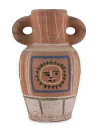Vase au décor pastel (A.R. 190), 1953