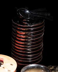 A Large Collection of Japanese Lacquer Wares
