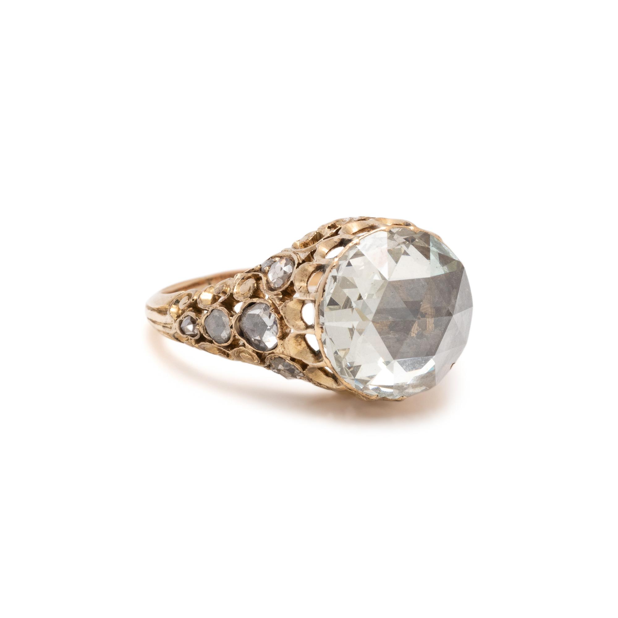 ANTIQUE, DIAMOND RING