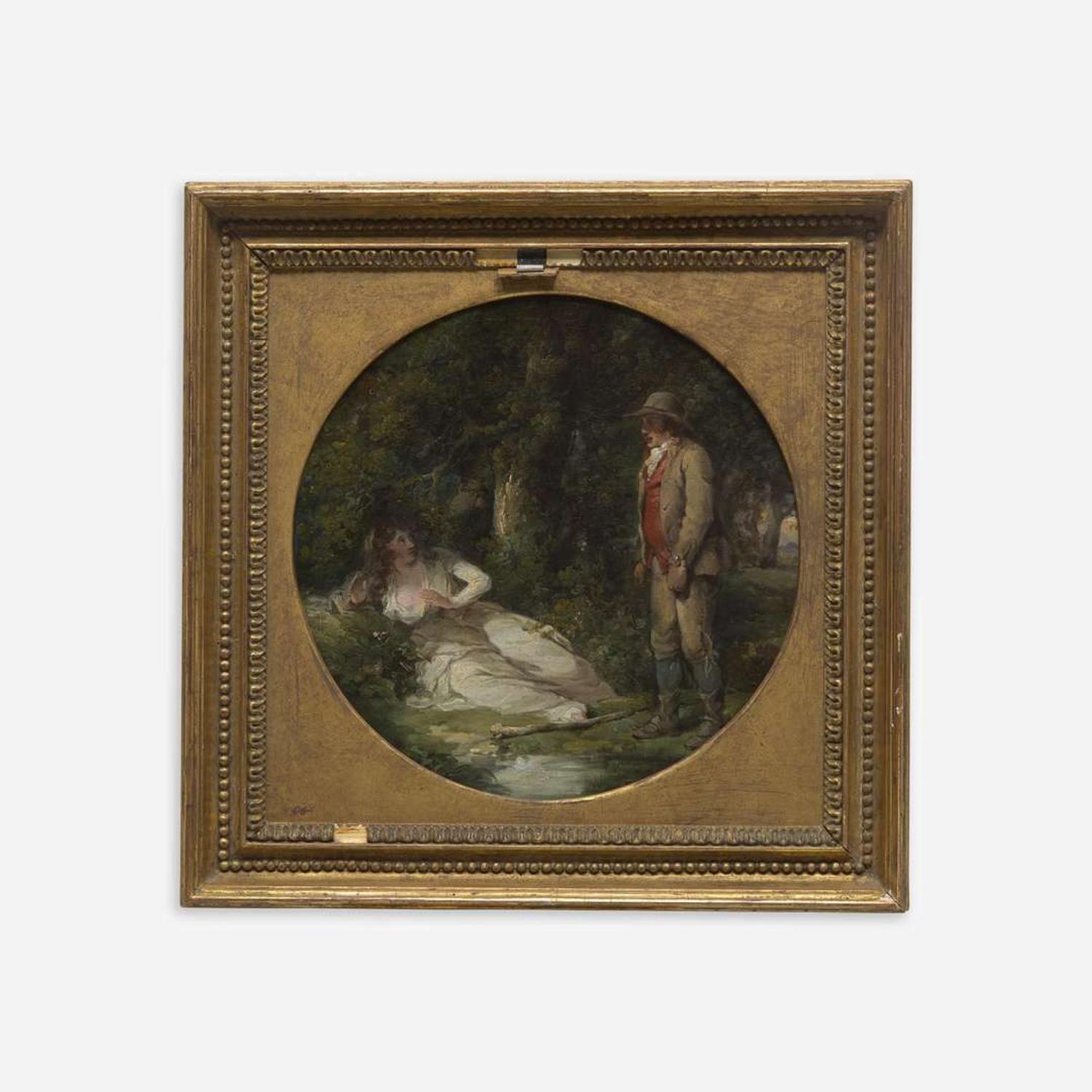 George Morland (British, 1763-1804) Cymon and Iphigenia