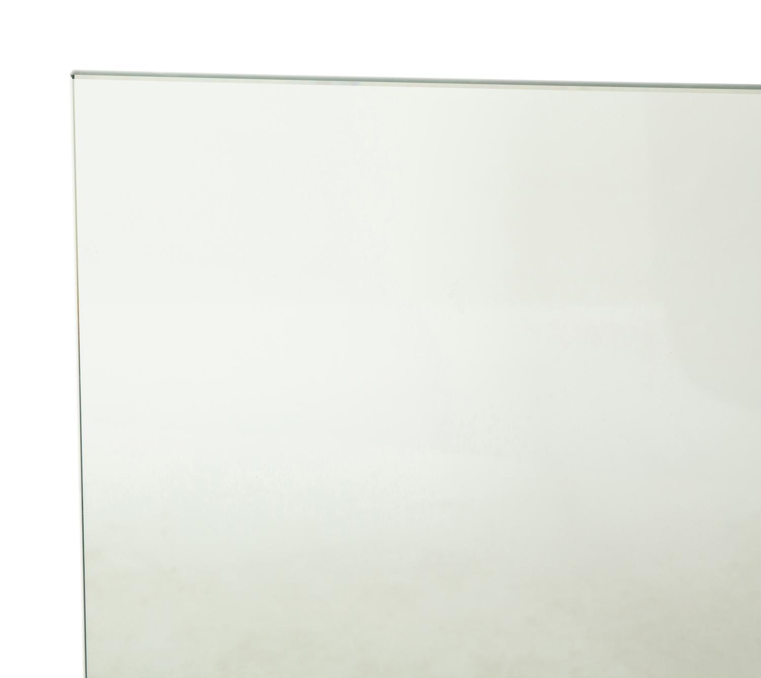 Four Contemporary Glass Fire Screens