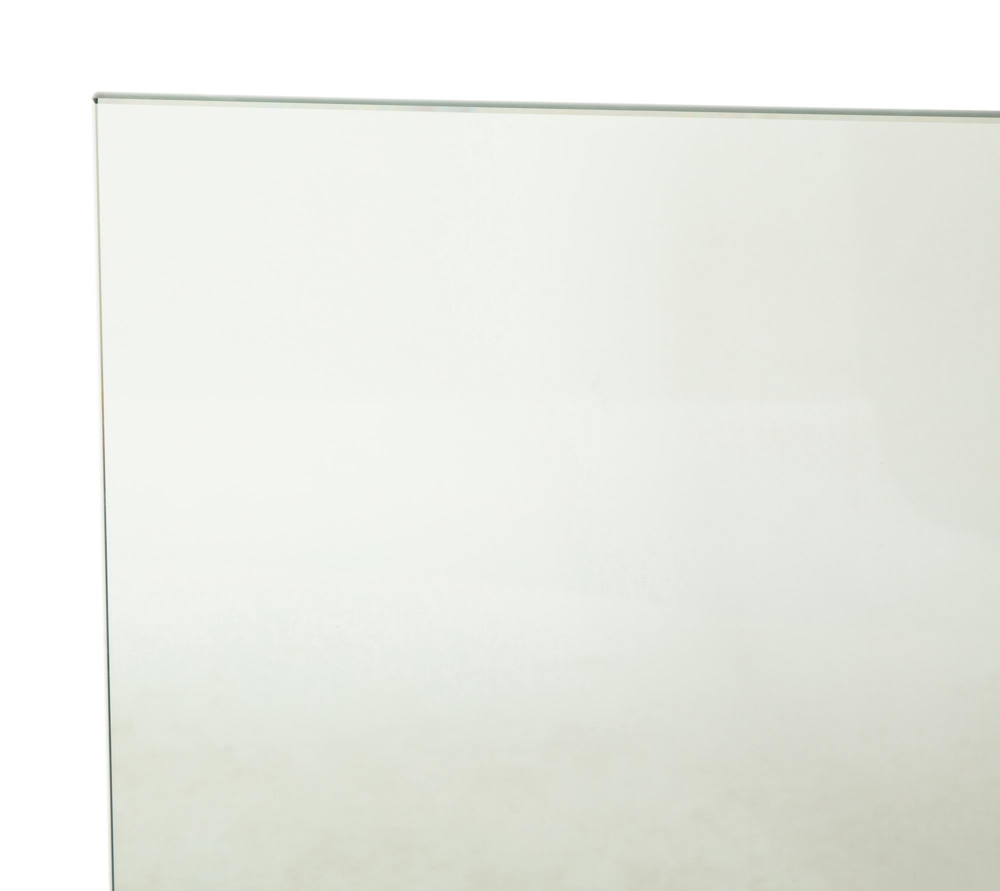 Four Contemporary Glass Fire Screens