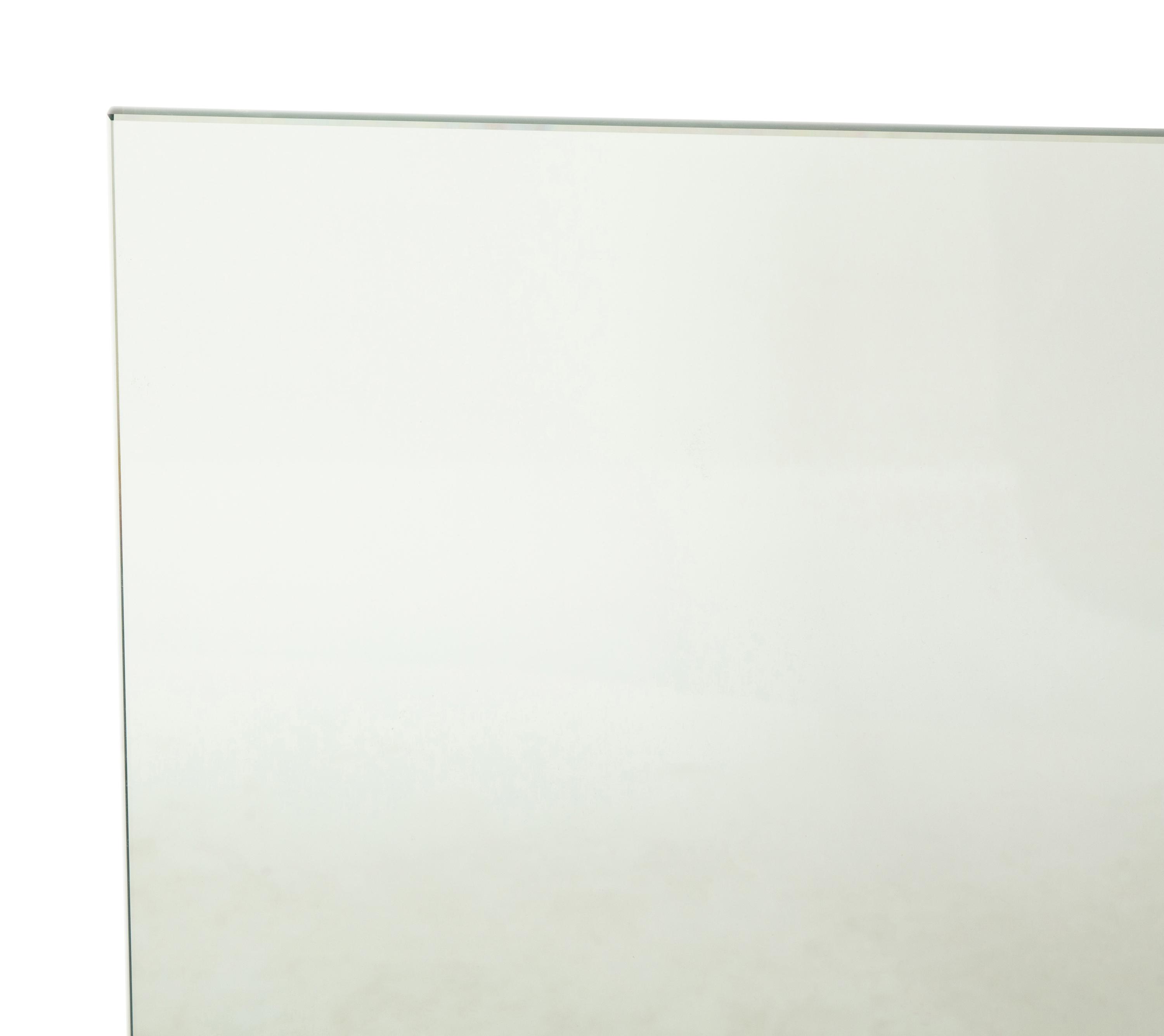 Four Contemporary Glass Fire Screens