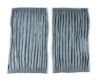 Six Linen Drapery Panels