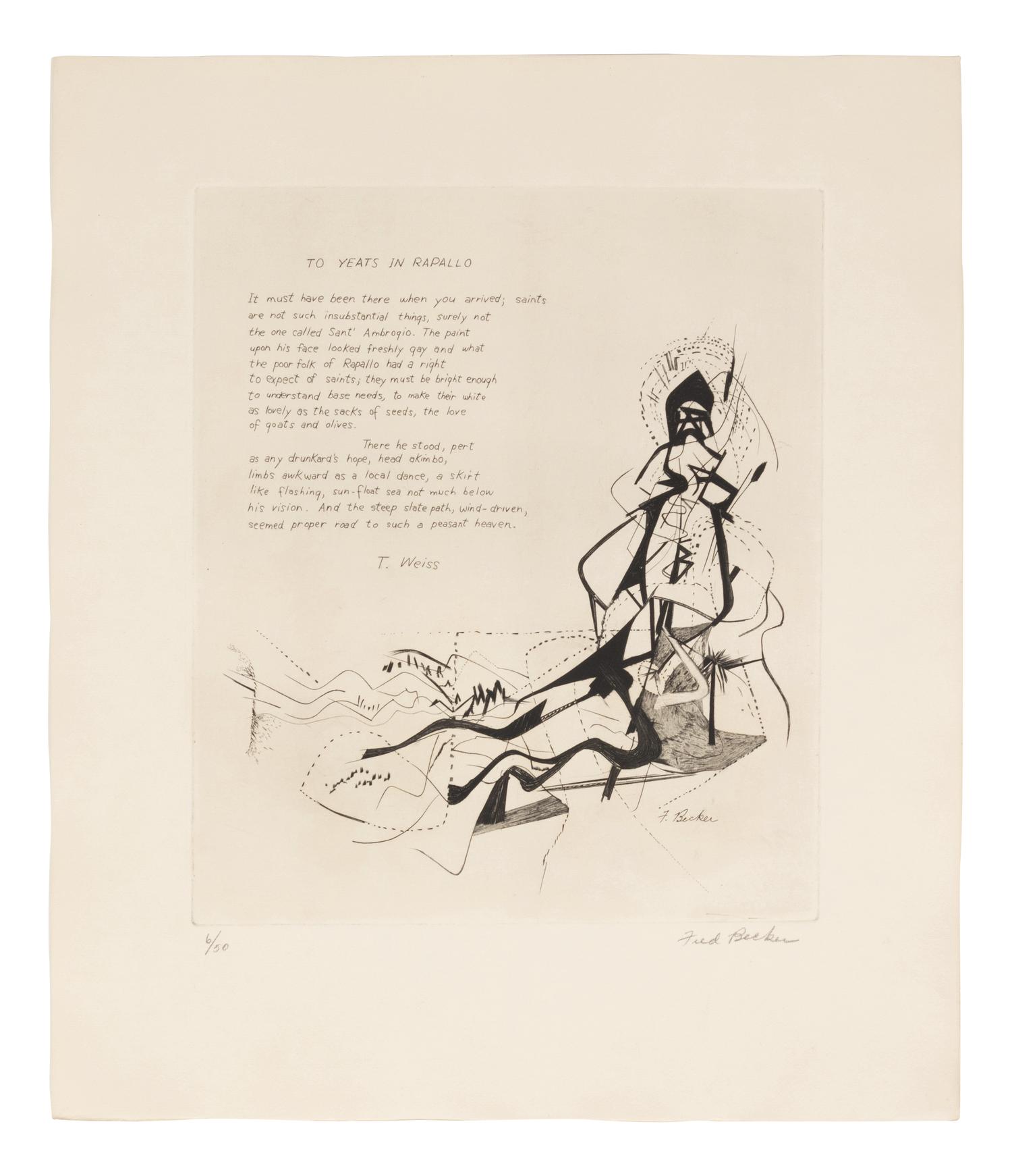 21 Etchings and Poems (complete portfolio of 21)