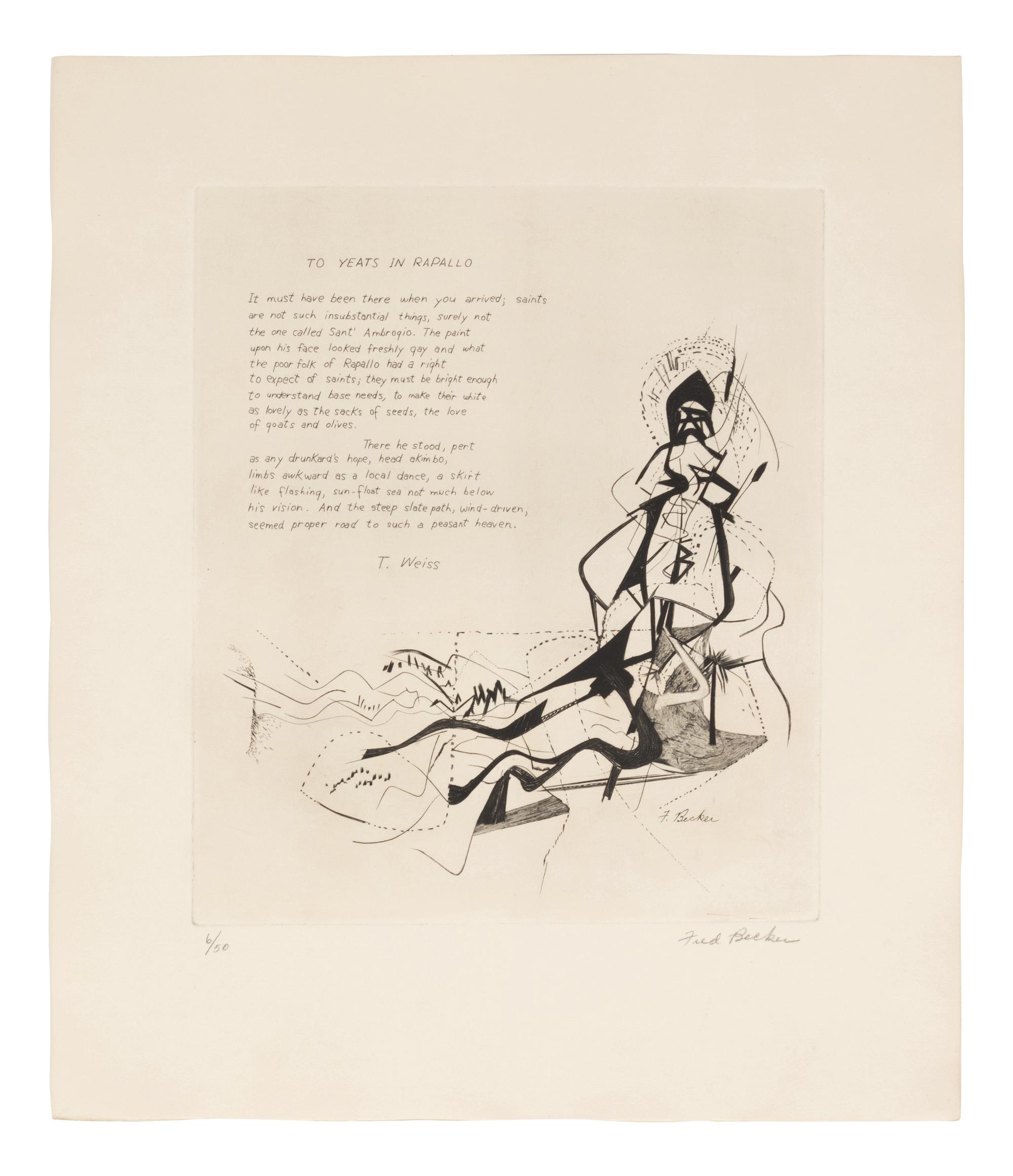 21 Etchings and Poems (complete portfolio of 21)