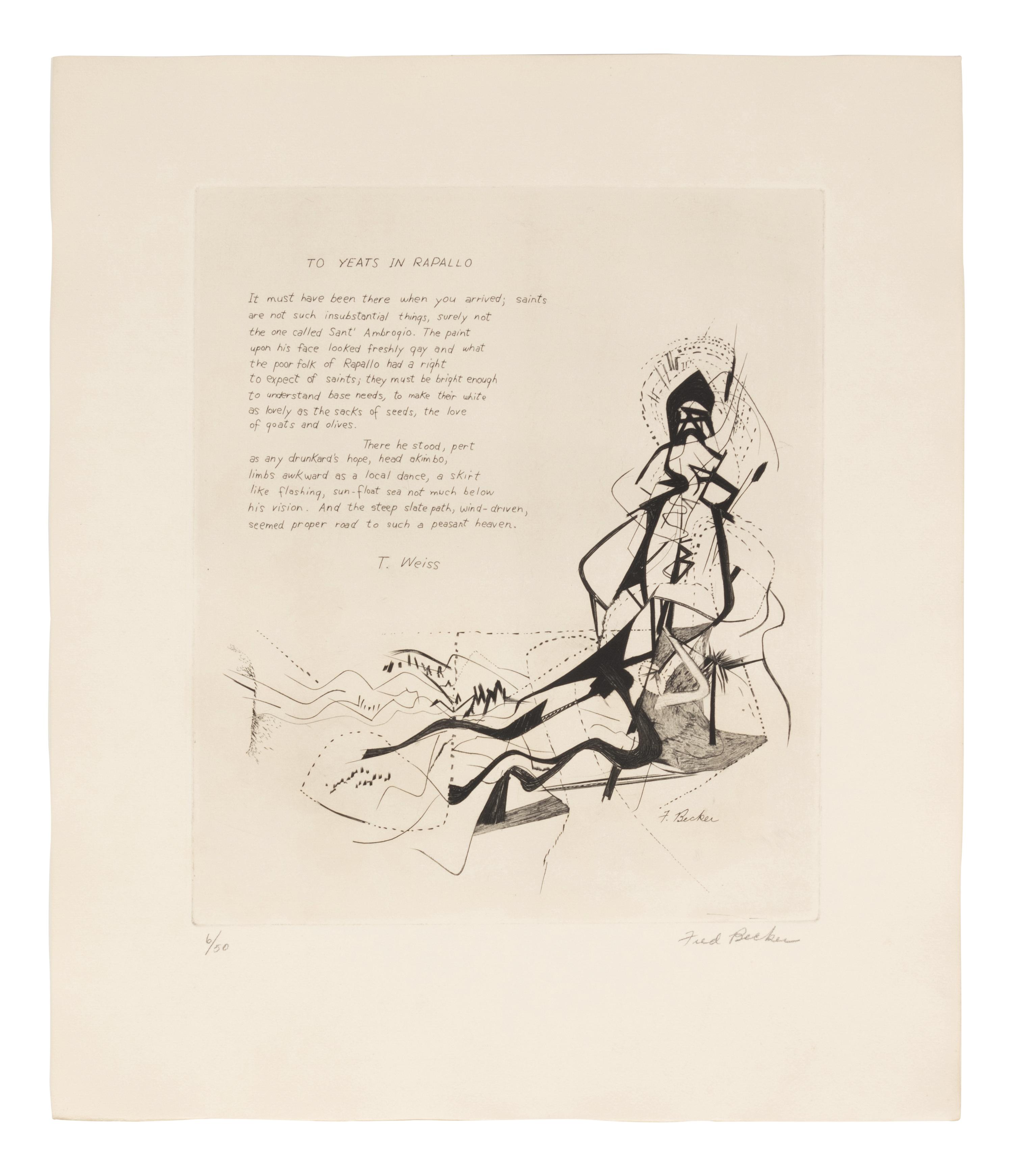 21 Etchings and Poems (complete portfolio of 21)