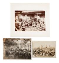 [EARLY PHOTOGRAPHY]. A large group of early photographs incl. equestrian and logging views.