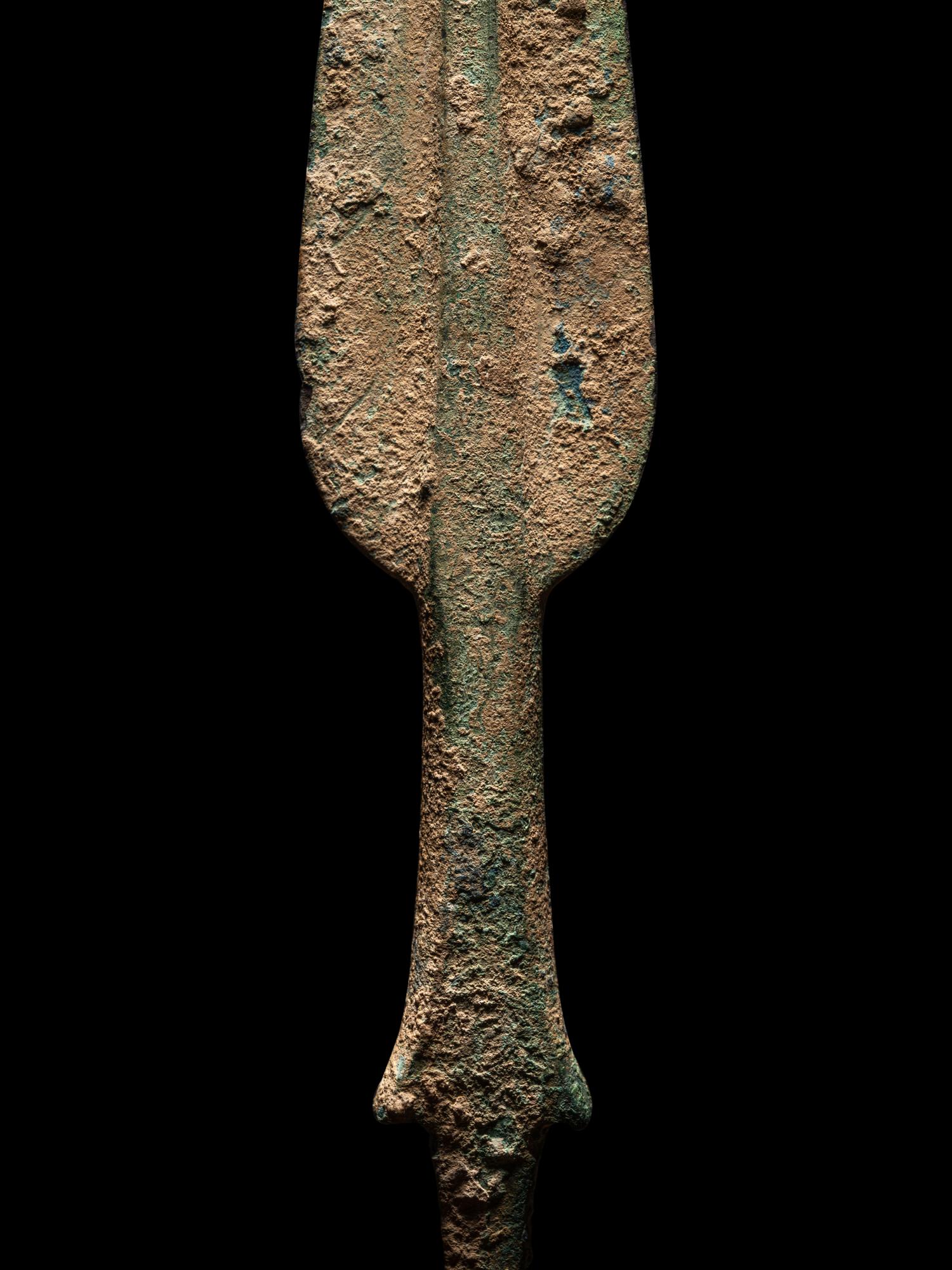 A Luristan Bronze Spear Head