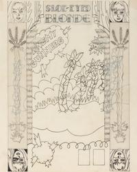 Sketch for Enemy Gunners (Sloe-Eyed Blonde) , c. 1969