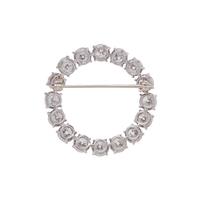 RAYMOND YARD, DIAMOND CIRCLE BROOCH
