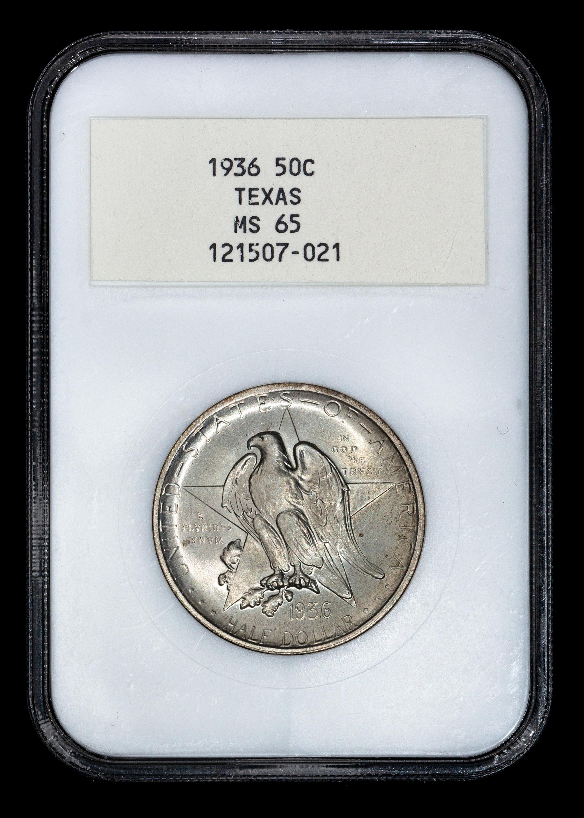 A United States 1936 Texas Commemorative 50c Coin