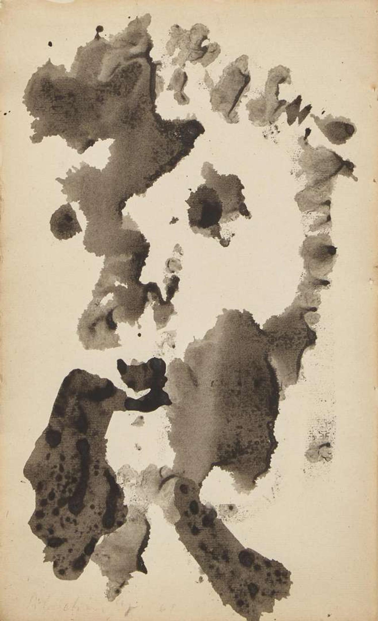 Pierre Alechinsky (Belgian, B. 1927) - Untitled