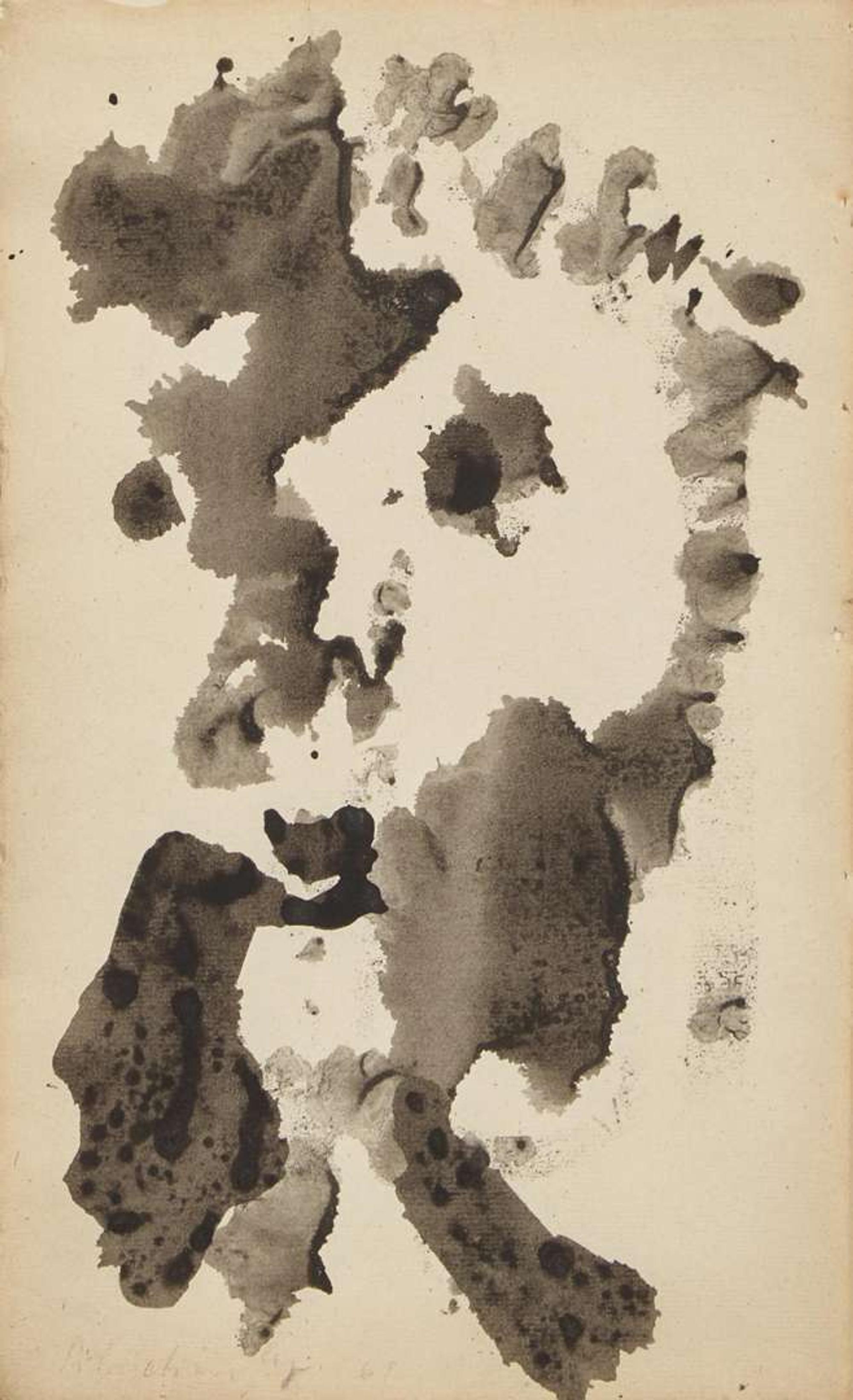 Pierre Alechinsky (Belgian, B. 1927) - Untitled